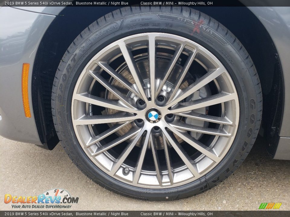 2019 BMW 5 Series 540i xDrive Sedan Wheel Photo #3