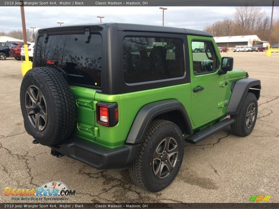 2019 Jeep Wrangler Sport 4x4 Mojito! / Black Photo #6