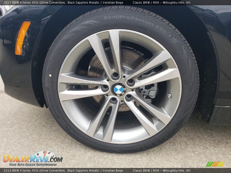 2019 BMW 4 Series 430i xDrive Convertible Wheel Photo #3