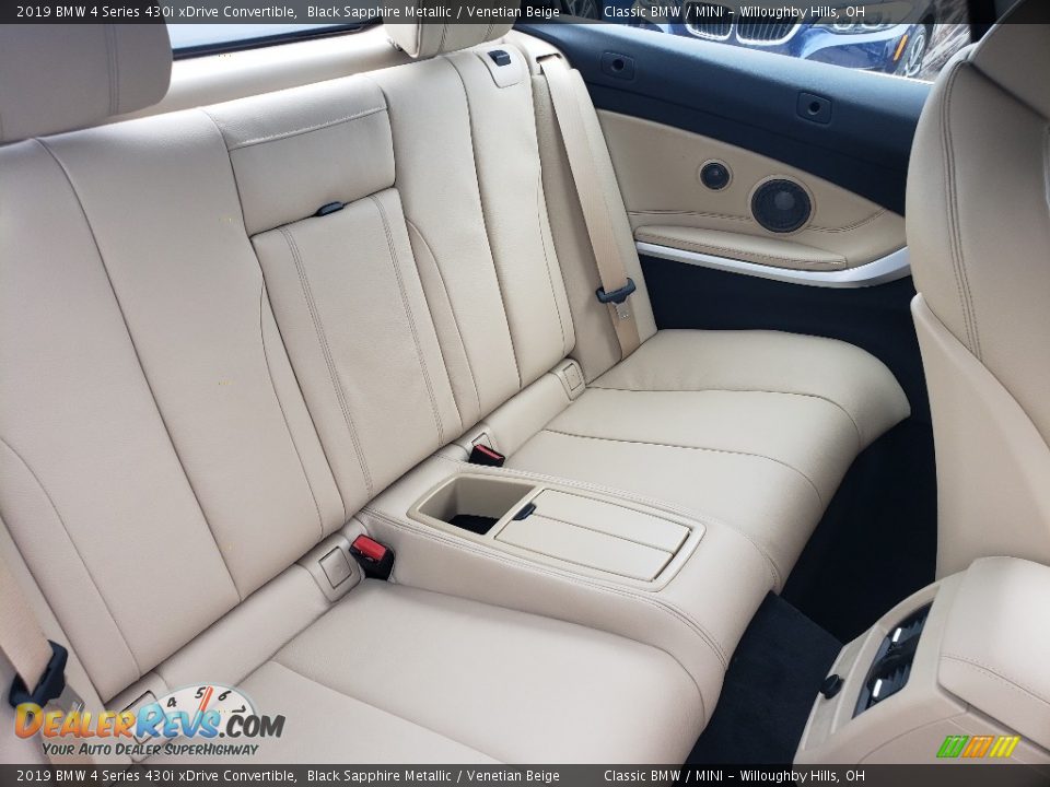 Rear Seat of 2019 BMW 4 Series 430i xDrive Convertible Photo #5