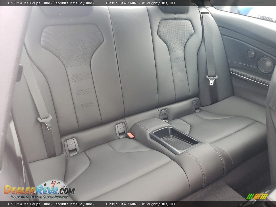 Rear Seat of 2019 BMW M4 Coupe Photo #5