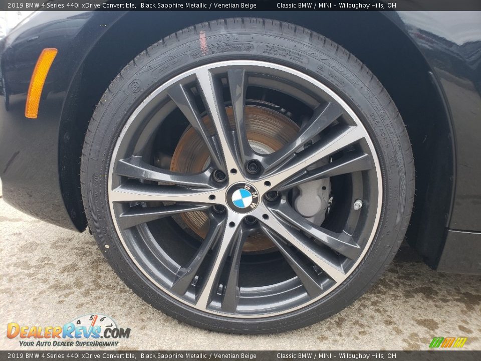 2019 BMW 4 Series 440i xDrive Convertible Wheel Photo #3
