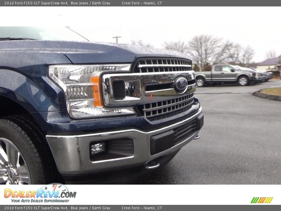 2019 Ford F150 XLT SuperCrew 4x4 Blue Jeans / Earth Gray Photo #27