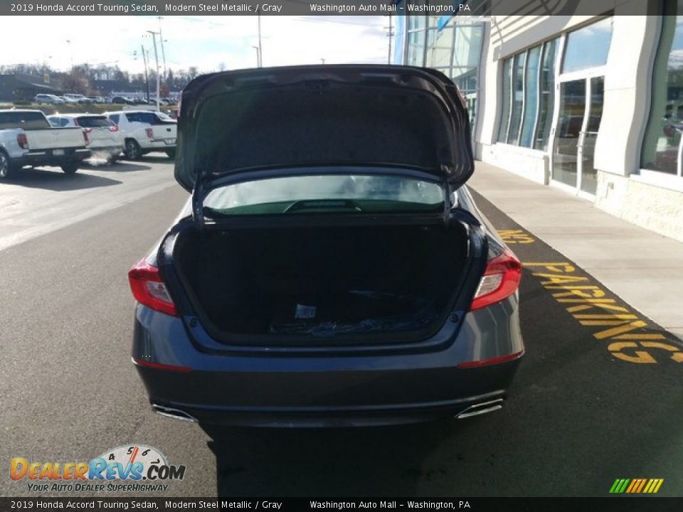 2019 Honda Accord Touring Sedan Modern Steel Metallic / Gray Photo #8