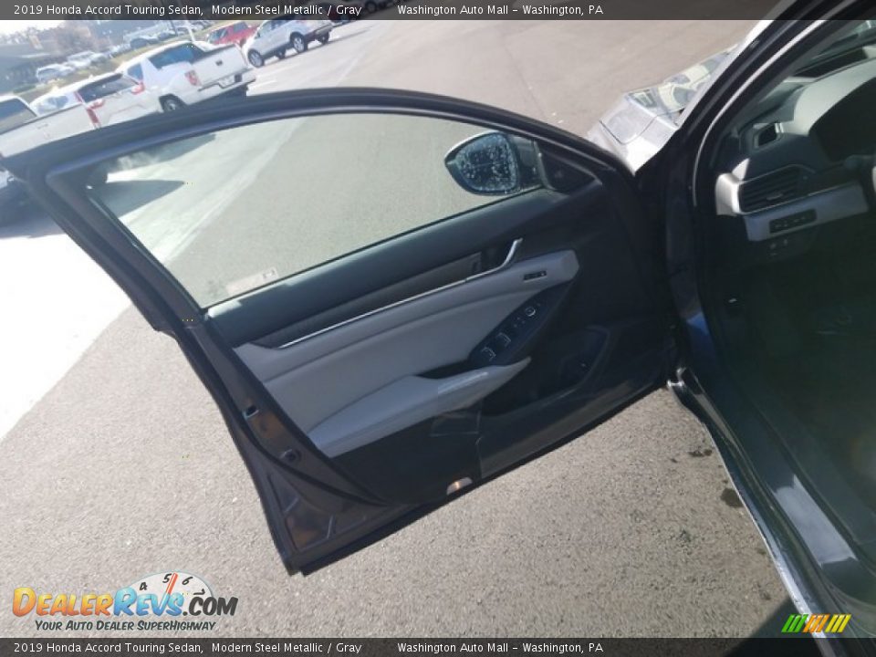2019 Honda Accord Touring Sedan Modern Steel Metallic / Gray Photo #11