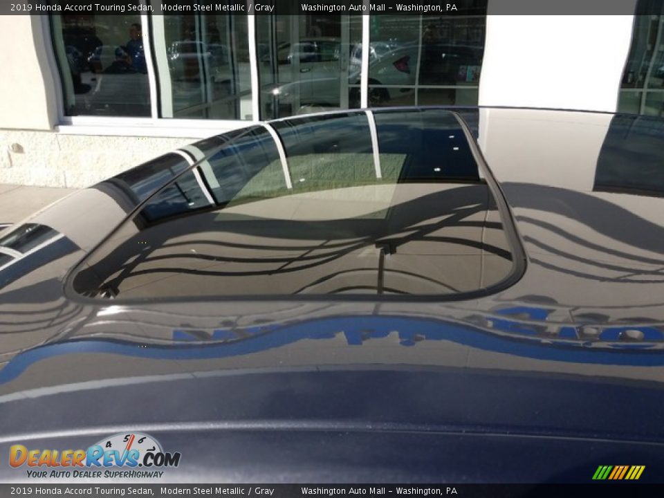 2019 Honda Accord Touring Sedan Modern Steel Metallic / Gray Photo #24