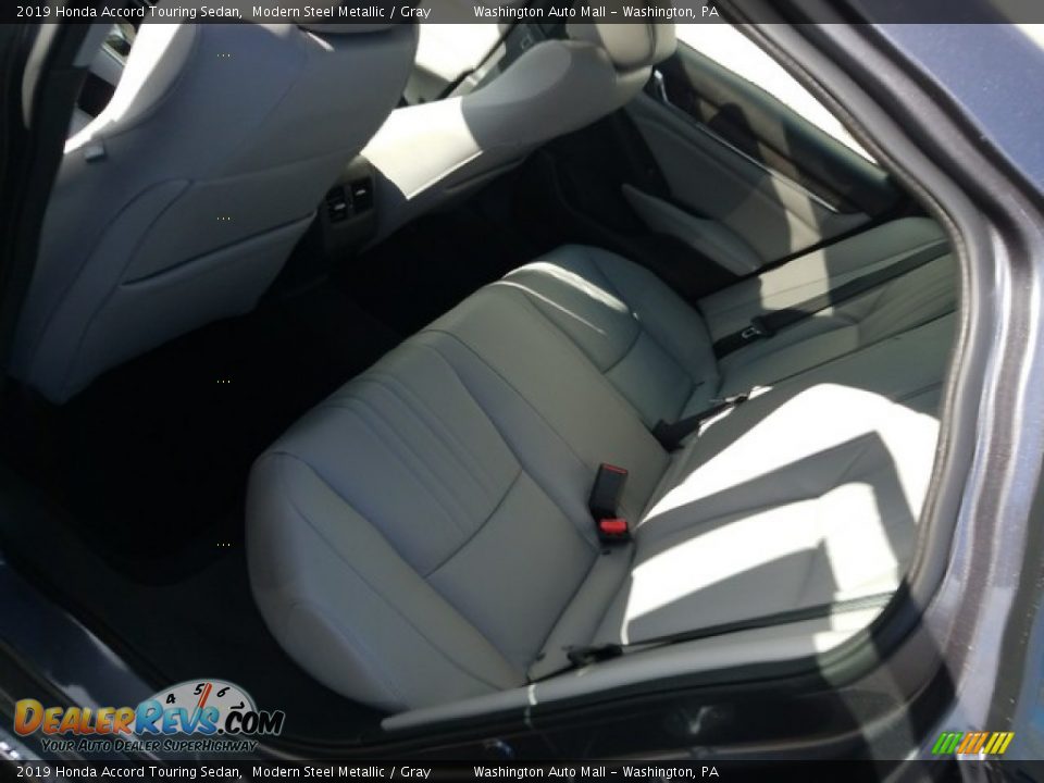 2019 Honda Accord Touring Sedan Modern Steel Metallic / Gray Photo #25