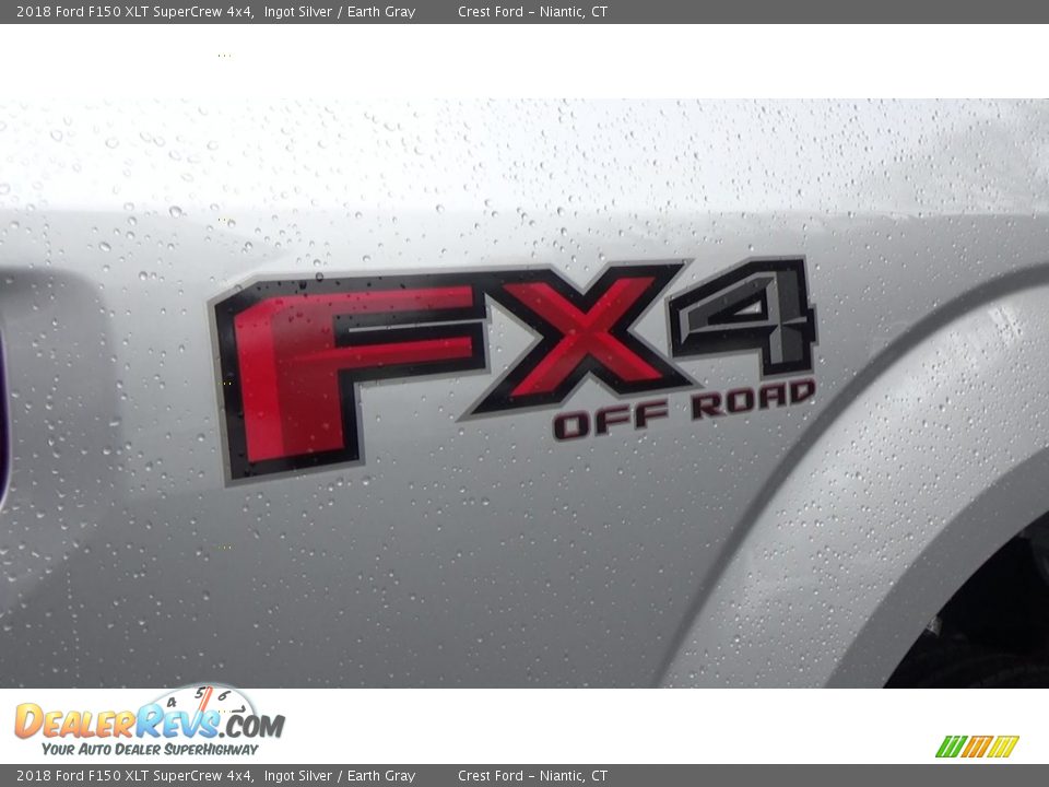 2018 Ford F150 XLT SuperCrew 4x4 Ingot Silver / Earth Gray Photo #9