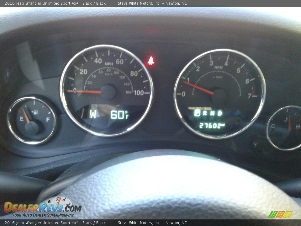 2016 Jeep Wrangler Unlimited Sport 4x4 Black / Black Photo #18