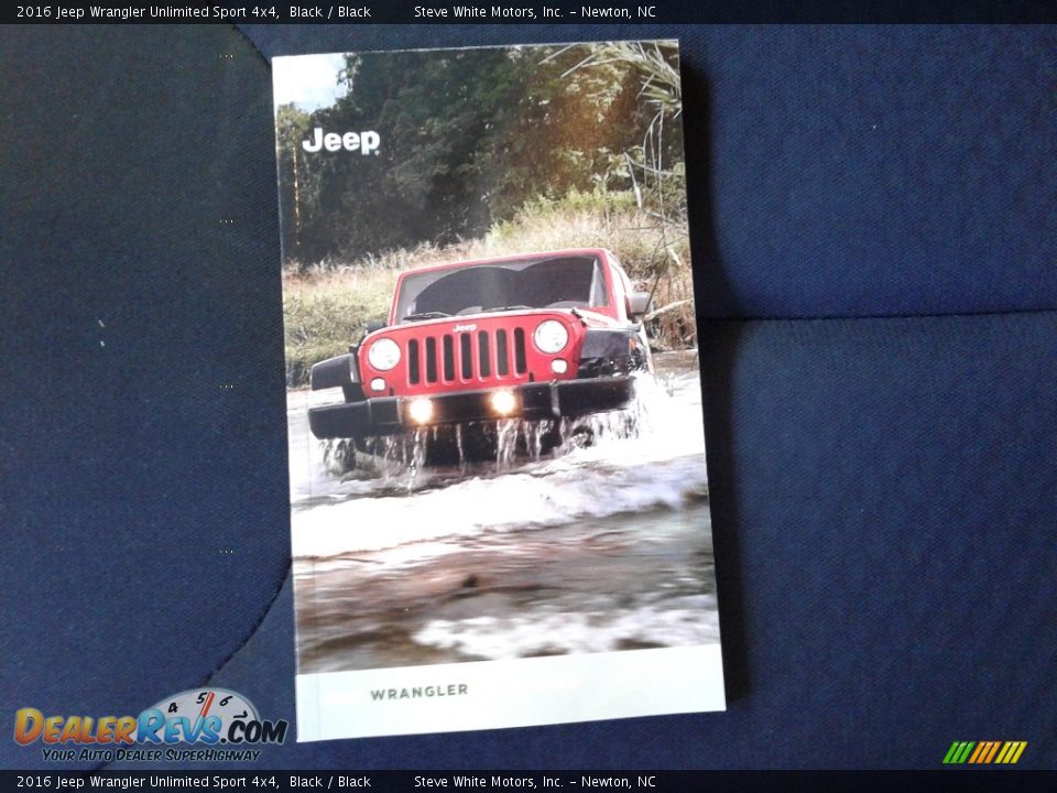 2016 Jeep Wrangler Unlimited Sport 4x4 Black / Black Photo #27