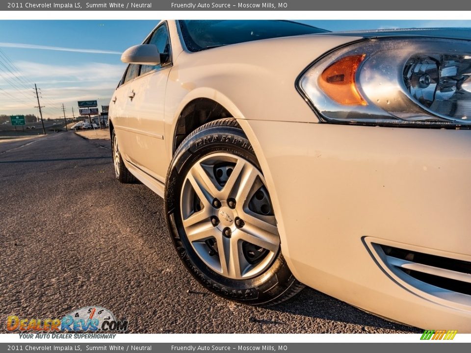2011 Chevrolet Impala LS Summit White / Neutral Photo #2