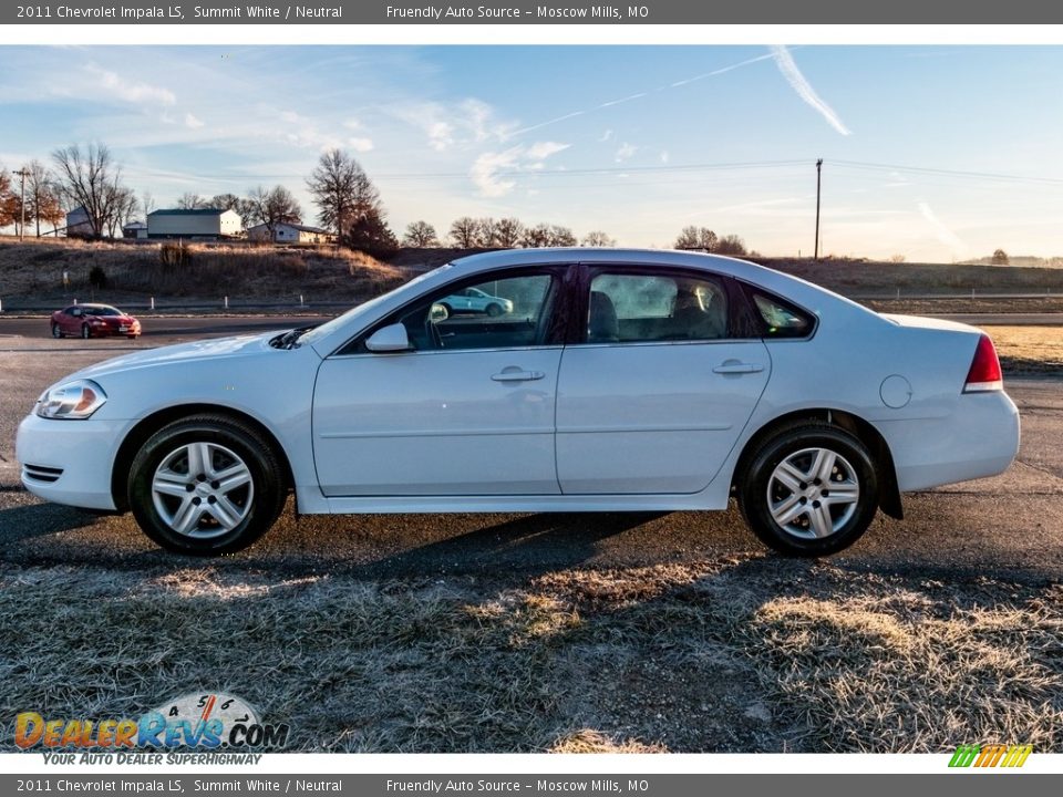 2011 Chevrolet Impala LS Summit White / Neutral Photo #7