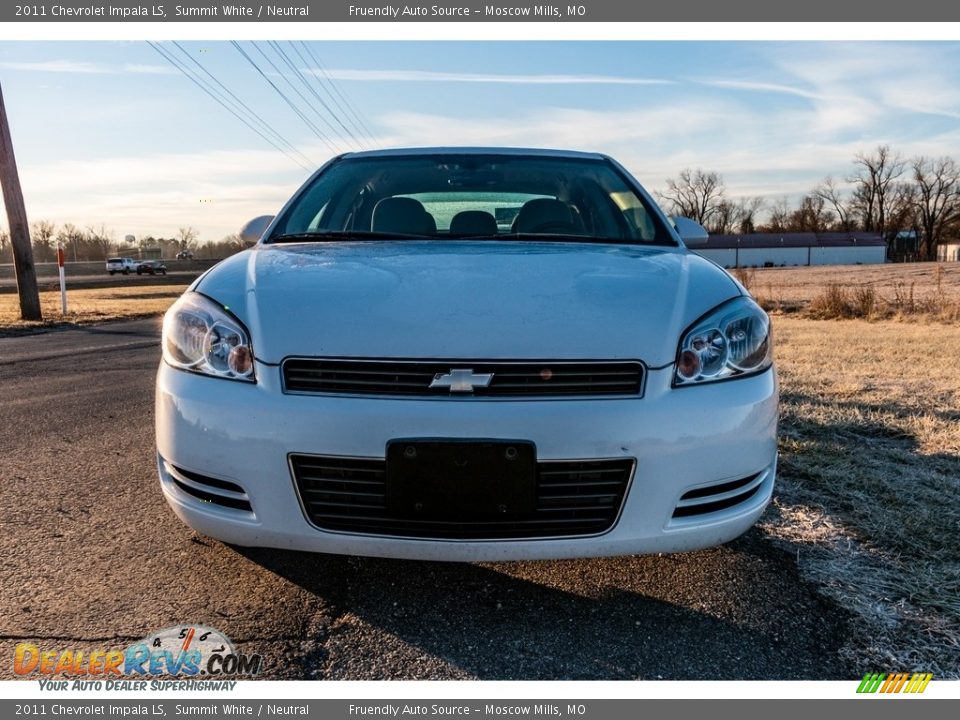 2011 Chevrolet Impala LS Summit White / Neutral Photo #9