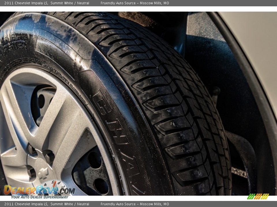 2011 Chevrolet Impala LS Summit White / Neutral Photo #12