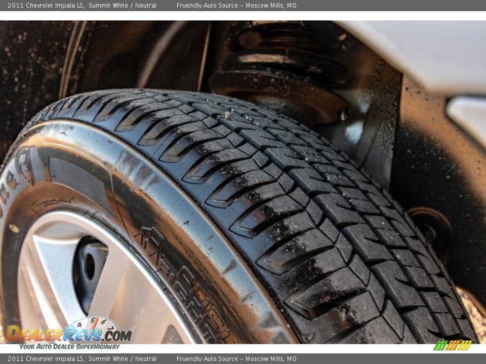 2011 Chevrolet Impala LS Summit White / Neutral Photo #14