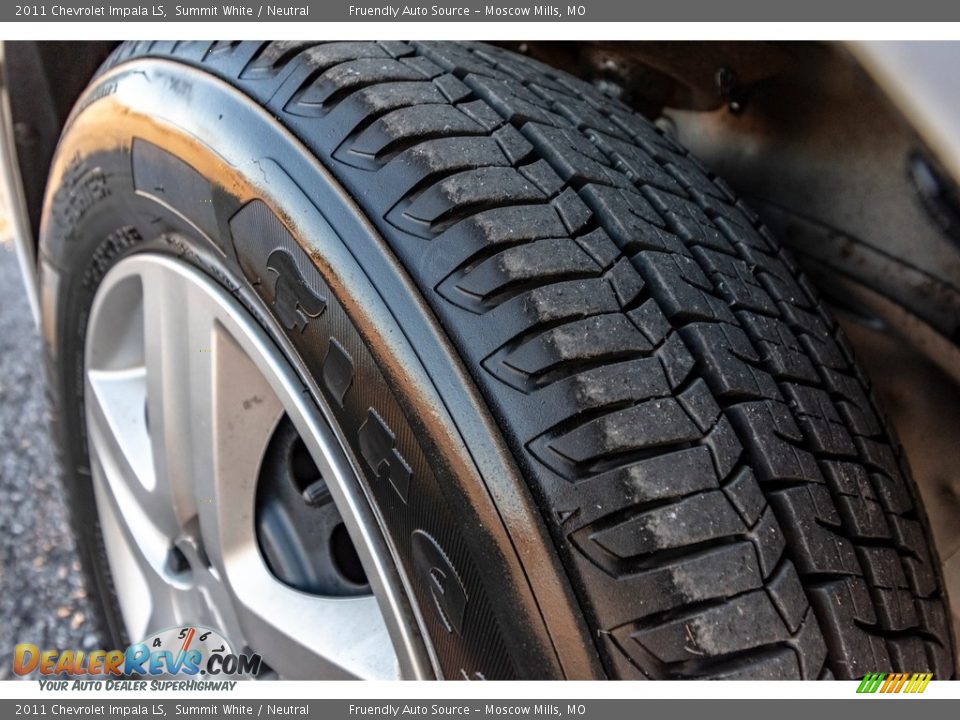 2011 Chevrolet Impala LS Summit White / Neutral Photo #15