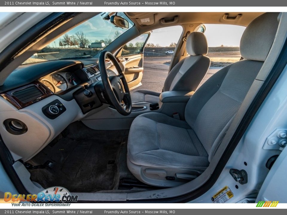2011 Chevrolet Impala LS Summit White / Neutral Photo #19