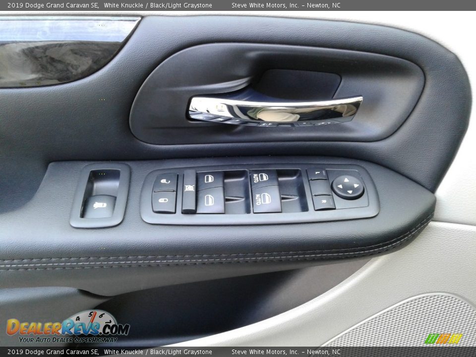 2019 Dodge Grand Caravan SE White Knuckle / Black/Light Graystone Photo #9