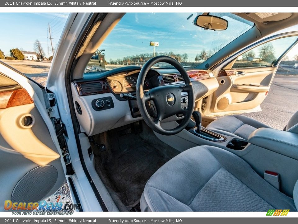 2011 Chevrolet Impala LS Summit White / Neutral Photo #20