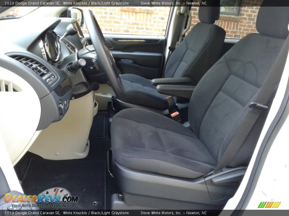 2019 Dodge Grand Caravan SE White Knuckle / Black/Light Graystone Photo #10