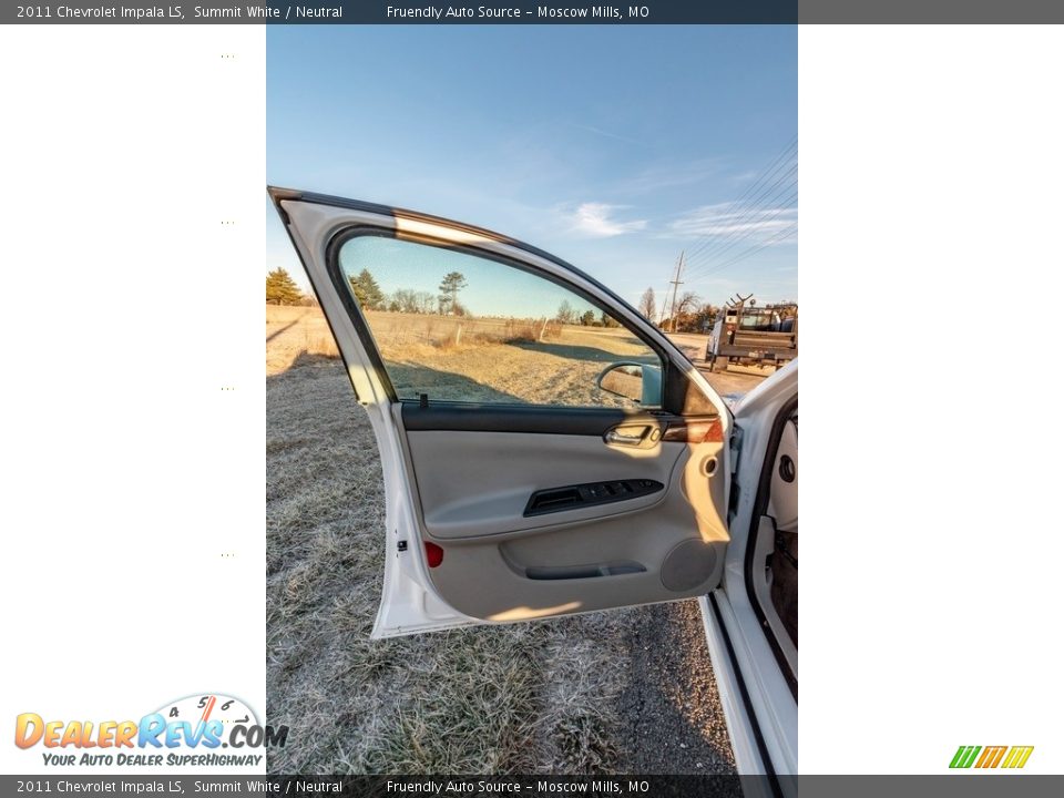 2011 Chevrolet Impala LS Summit White / Neutral Photo #21
