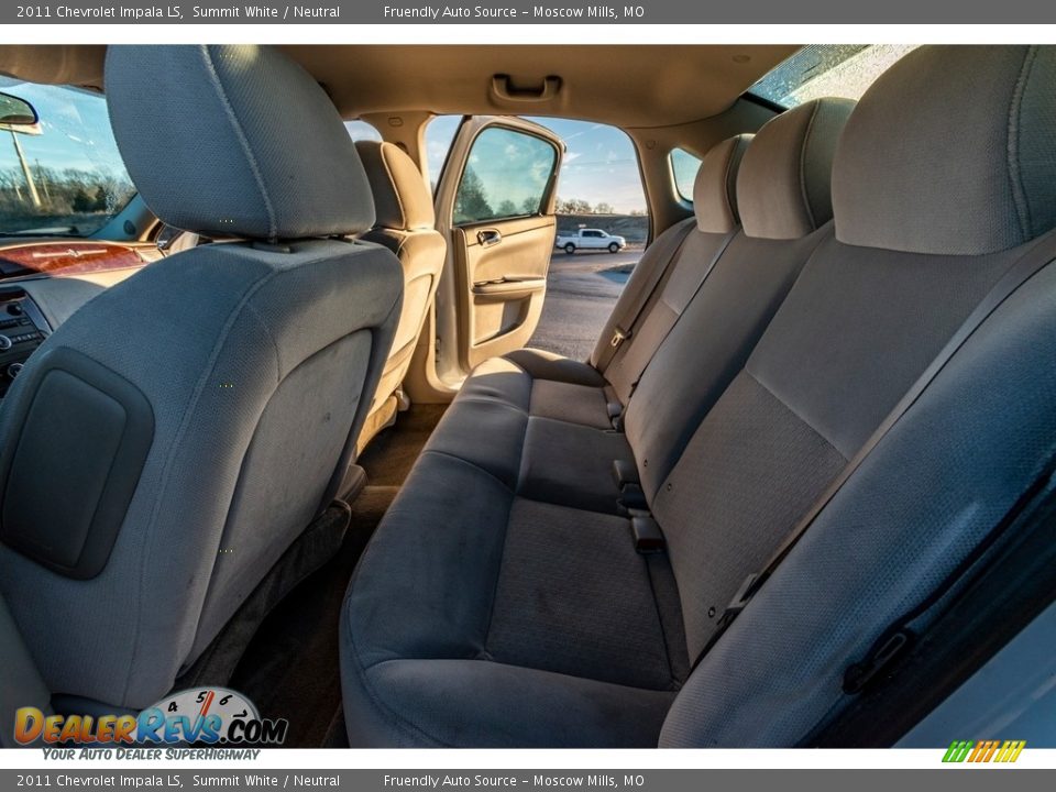 2011 Chevrolet Impala LS Summit White / Neutral Photo #22