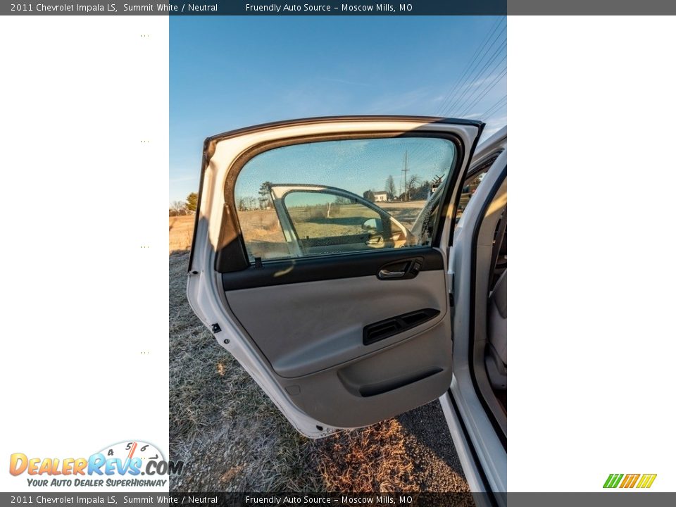 2011 Chevrolet Impala LS Summit White / Neutral Photo #23