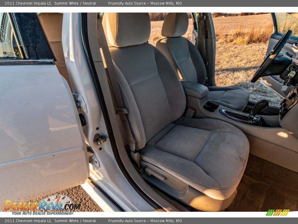 2011 Chevrolet Impala LS Summit White / Neutral Photo #24