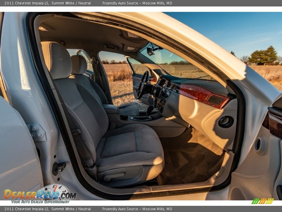 2011 Chevrolet Impala LS Summit White / Neutral Photo #25