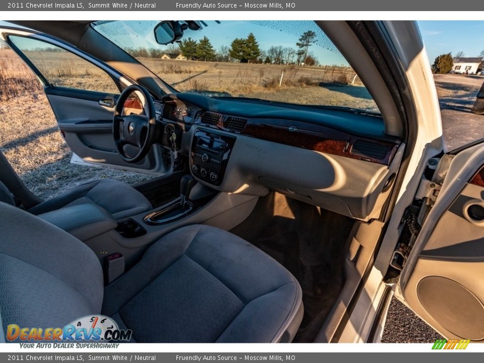 2011 Chevrolet Impala LS Summit White / Neutral Photo #26
