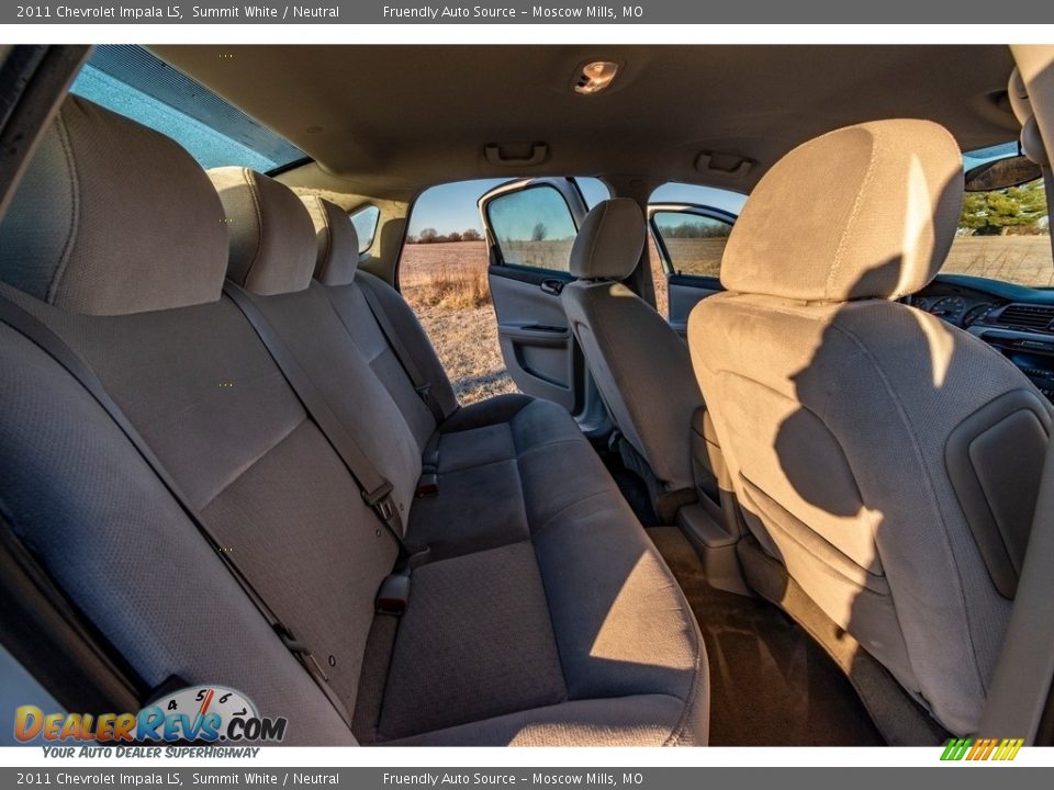 2011 Chevrolet Impala LS Summit White / Neutral Photo #28