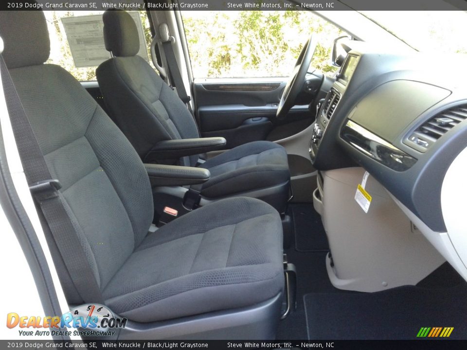2019 Dodge Grand Caravan SE White Knuckle / Black/Light Graystone Photo #19