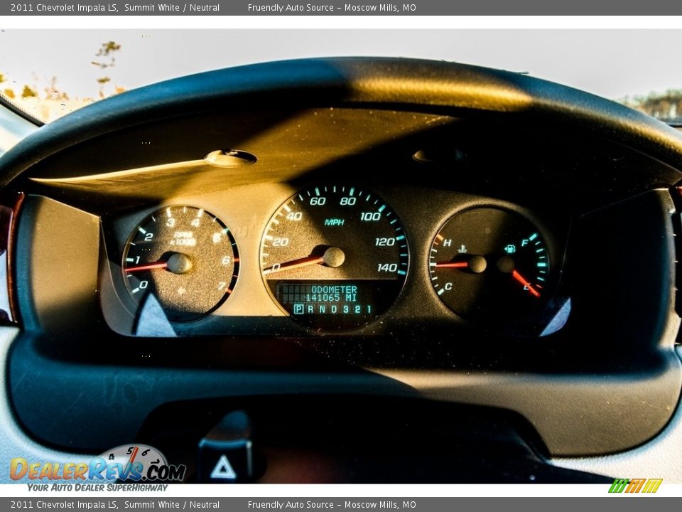 2011 Chevrolet Impala LS Summit White / Neutral Photo #34
