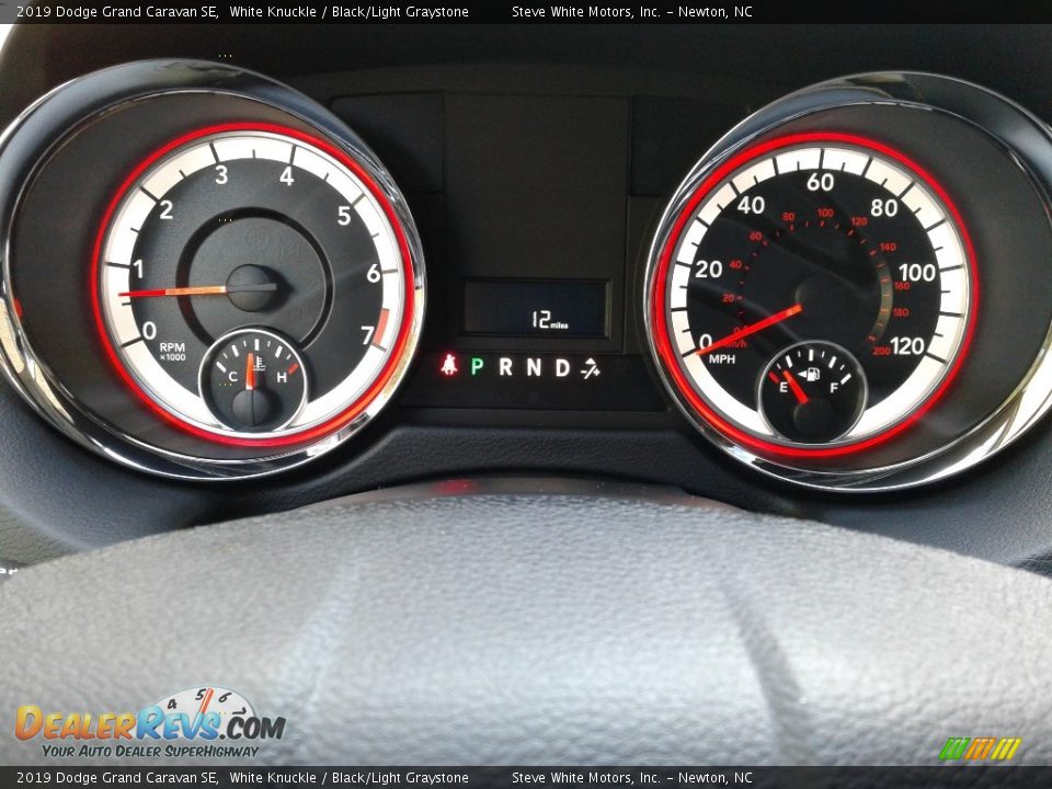 2019 Dodge Grand Caravan SE White Knuckle / Black/Light Graystone Photo #23