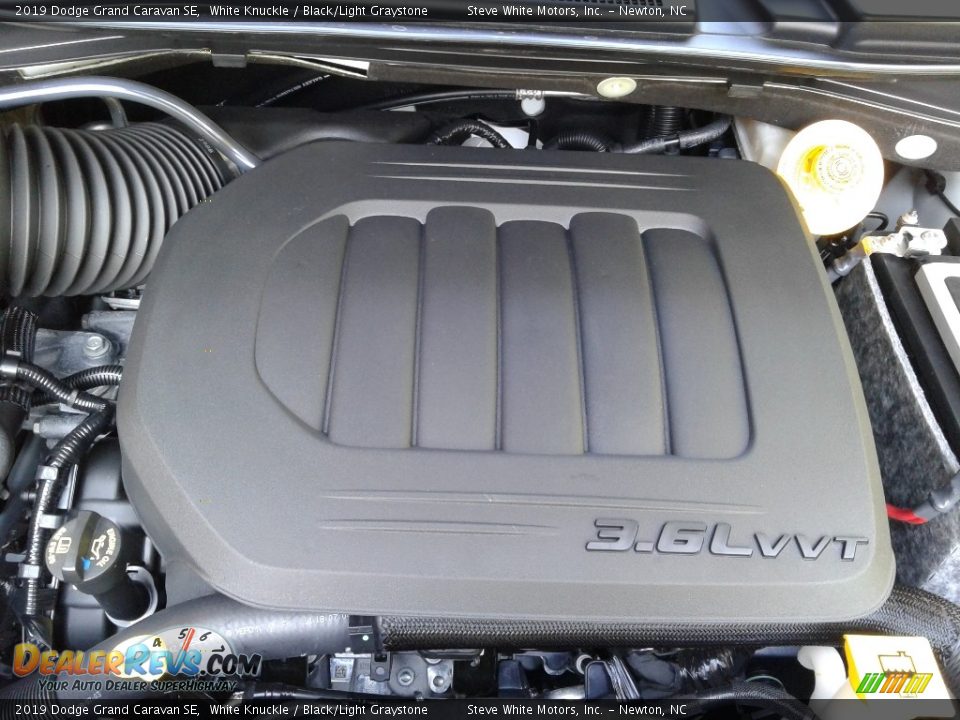2019 Dodge Grand Caravan SE White Knuckle / Black/Light Graystone Photo #34