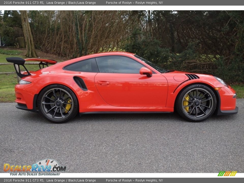 Lava Orange 2016 Porsche 911 GT3 RS Photo #7