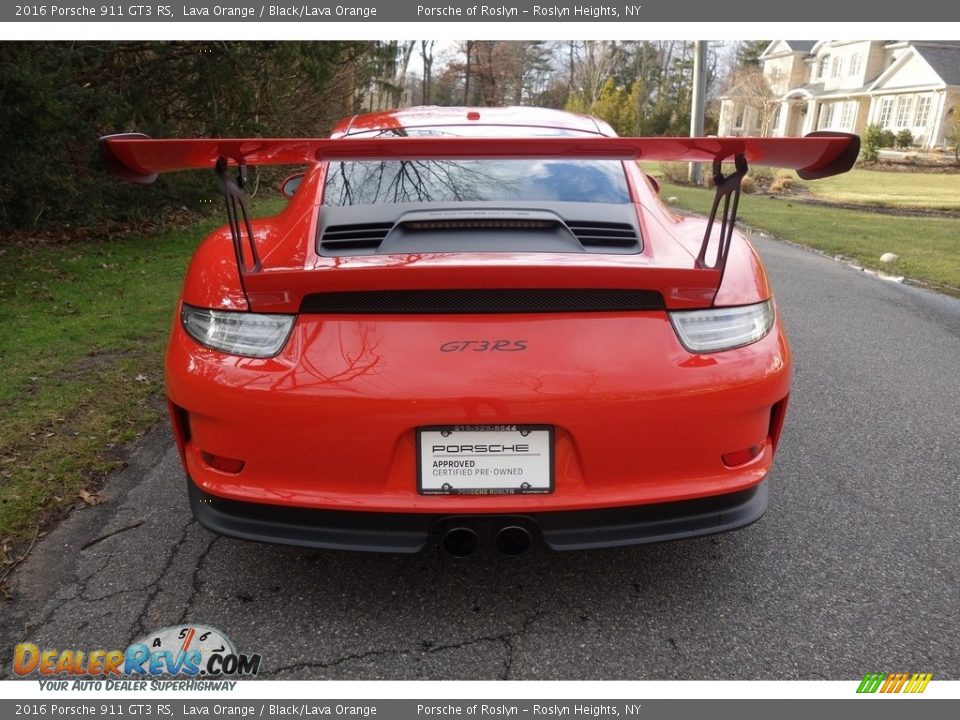 2016 Porsche 911 GT3 RS Lava Orange / Black/Lava Orange Photo #9