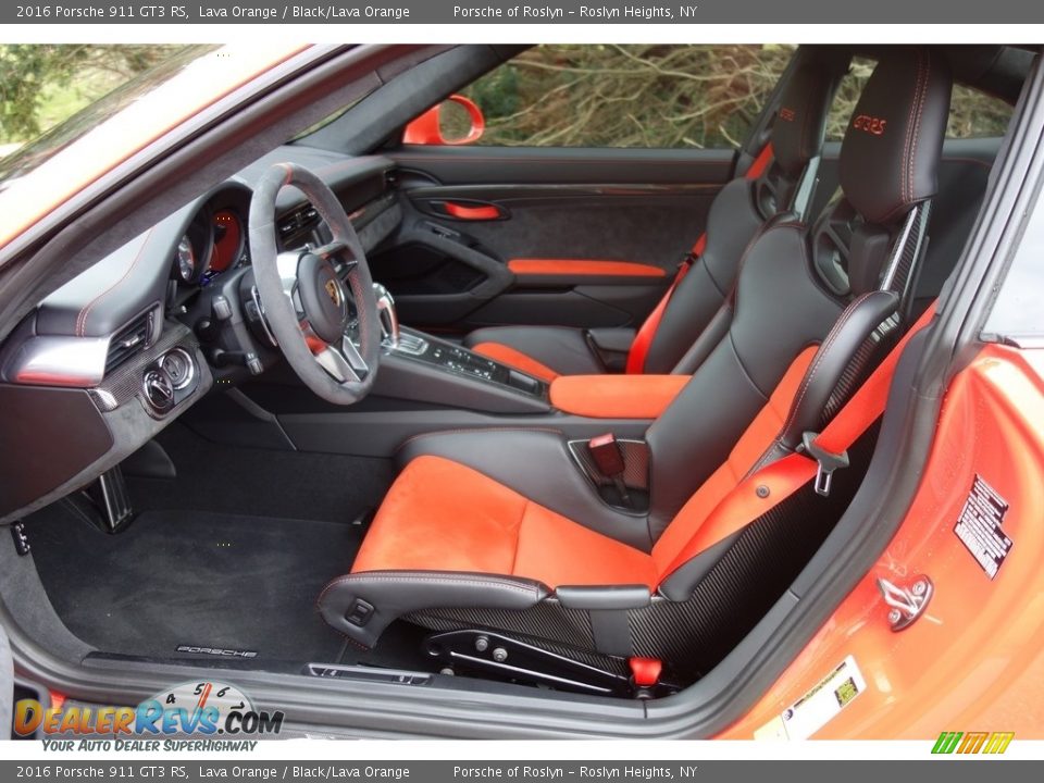 Front Seat of 2016 Porsche 911 GT3 RS Photo #13
