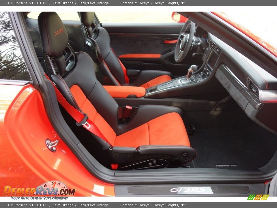 Front Seat of 2016 Porsche 911 GT3 RS Photo #14