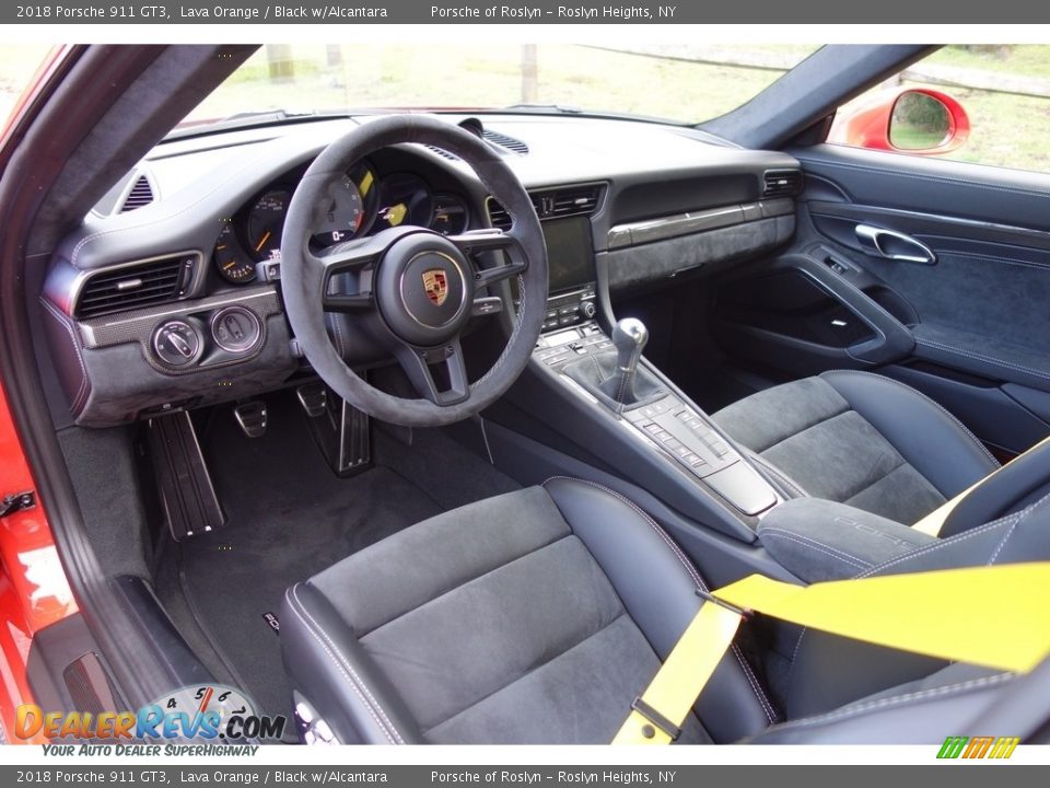 Black w/Alcantara Interior - 2018 Porsche 911 GT3 Photo #12