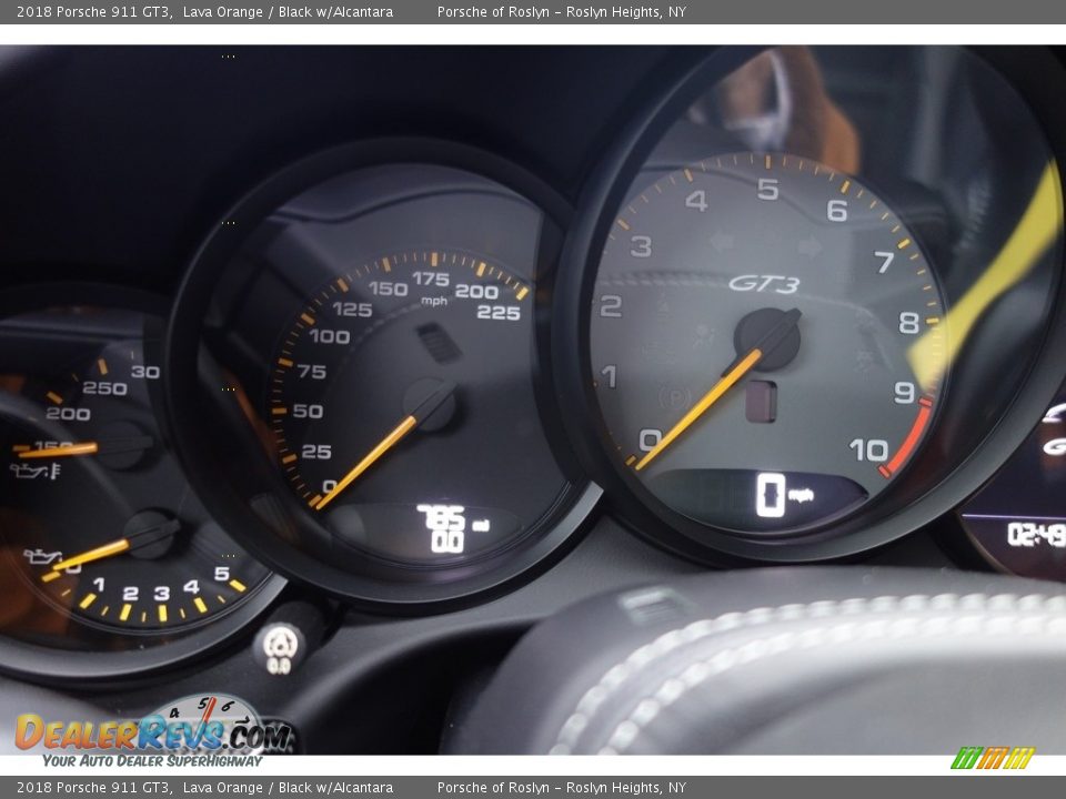 2018 Porsche 911 GT3 Gauges Photo #21