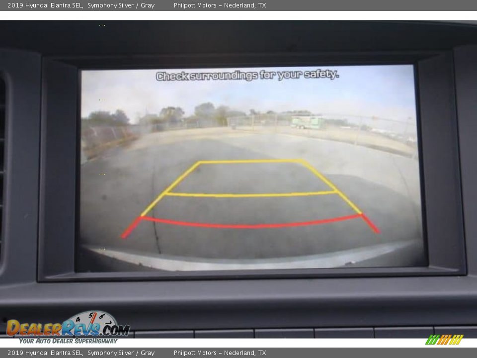 2019 Hyundai Elantra SEL Symphony Silver / Gray Photo #13