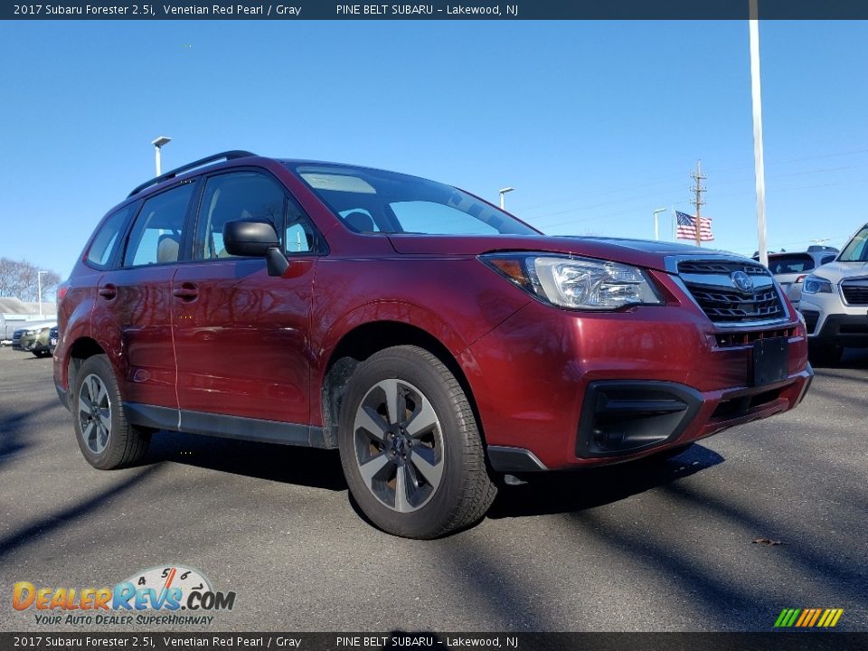 2017 Subaru Forester 2.5i Venetian Red Pearl / Gray Photo #1