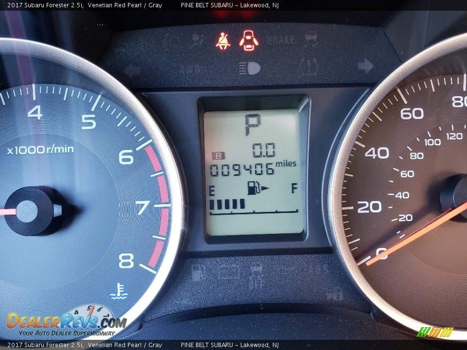 2017 Subaru Forester 2.5i Venetian Red Pearl / Gray Photo #5