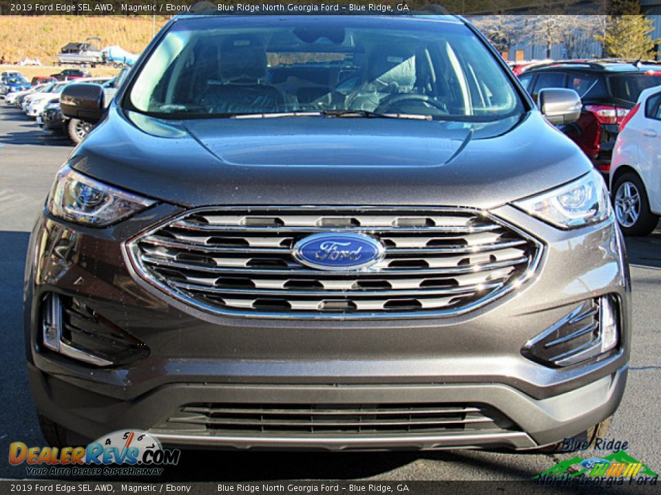 2019 Ford Edge SEL AWD Magnetic / Ebony Photo #8