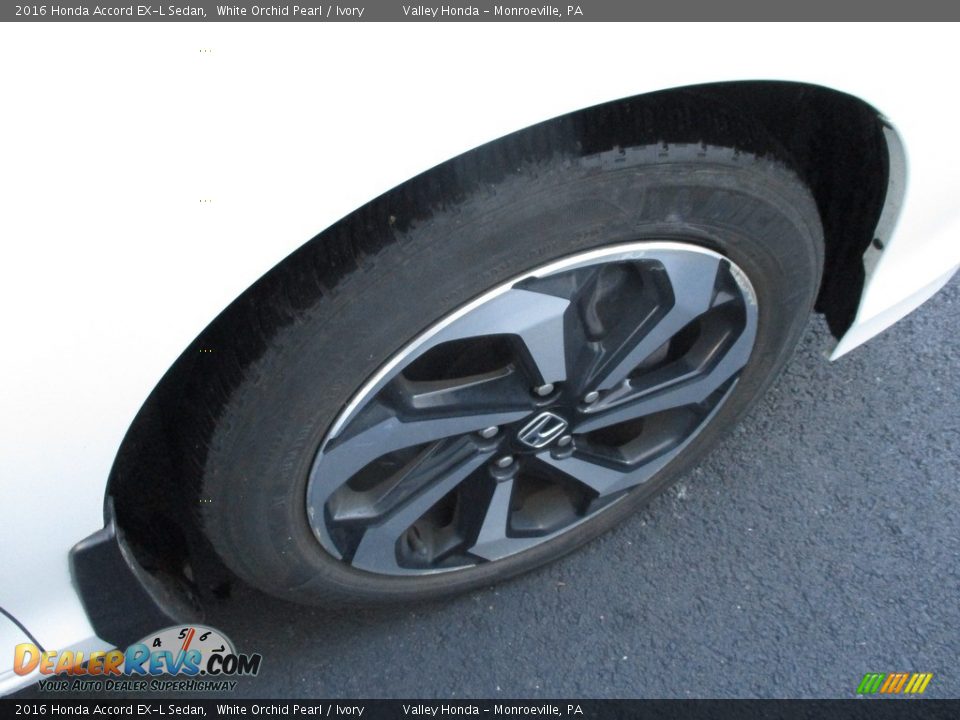 2016 Honda Accord EX-L Sedan White Orchid Pearl / Ivory Photo #6