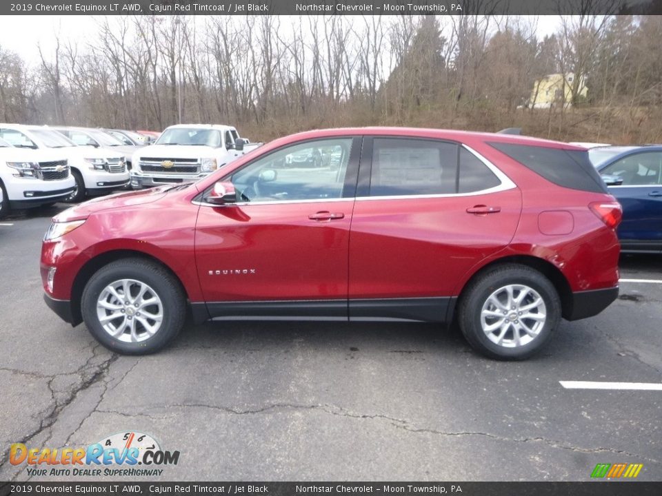 2019 Chevrolet Equinox LT AWD Cajun Red Tintcoat / Jet Black Photo #2