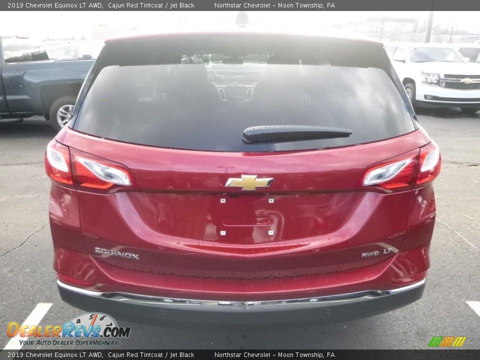 2019 Chevrolet Equinox LT AWD Cajun Red Tintcoat / Jet Black Photo #4