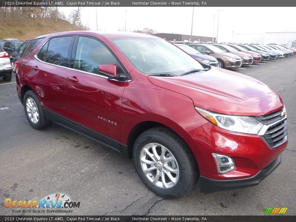 2019 Chevrolet Equinox LT AWD Cajun Red Tintcoat / Jet Black Photo #7