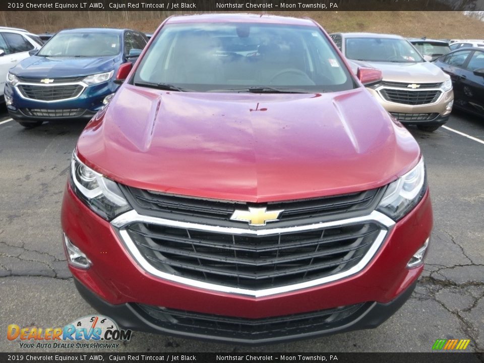 2019 Chevrolet Equinox LT AWD Cajun Red Tintcoat / Jet Black Photo #8